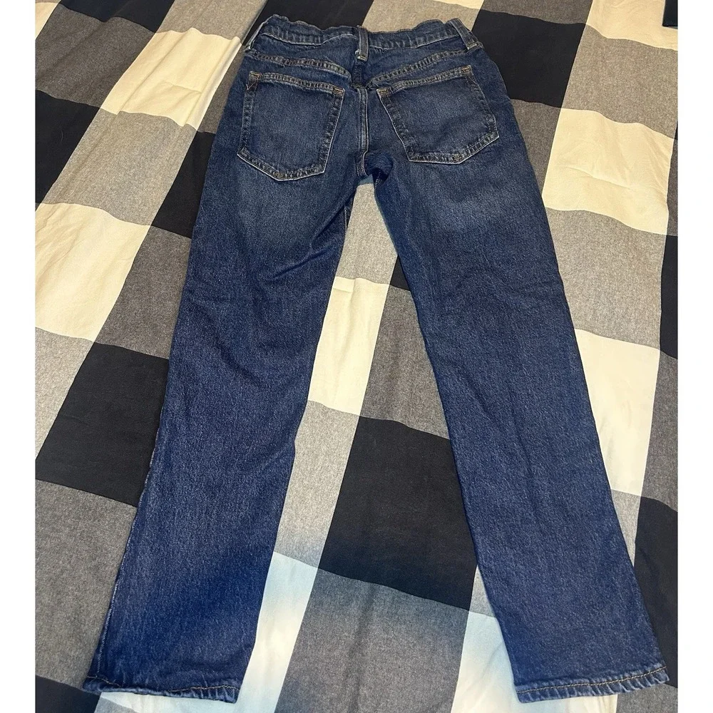 Gap Kids Size 10 Boys Slim Taper Blue Jeans Adjustable Waist Denim Pants